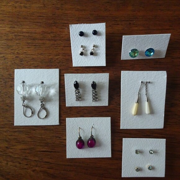 Lot of Vintage Earrings - Picture 8 of 12